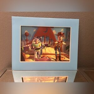 Vintage Disney 1996 Toy Story Exclusive Commemorative Lithograph